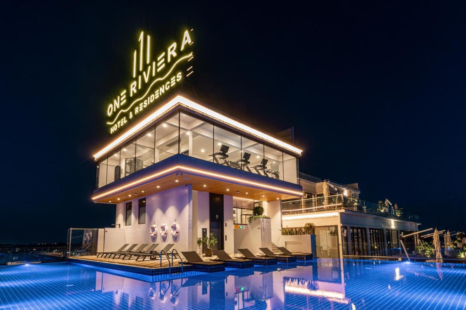 One Riviera Hotel And Residences Ban Souanmone ภายนอก รูปภาพ