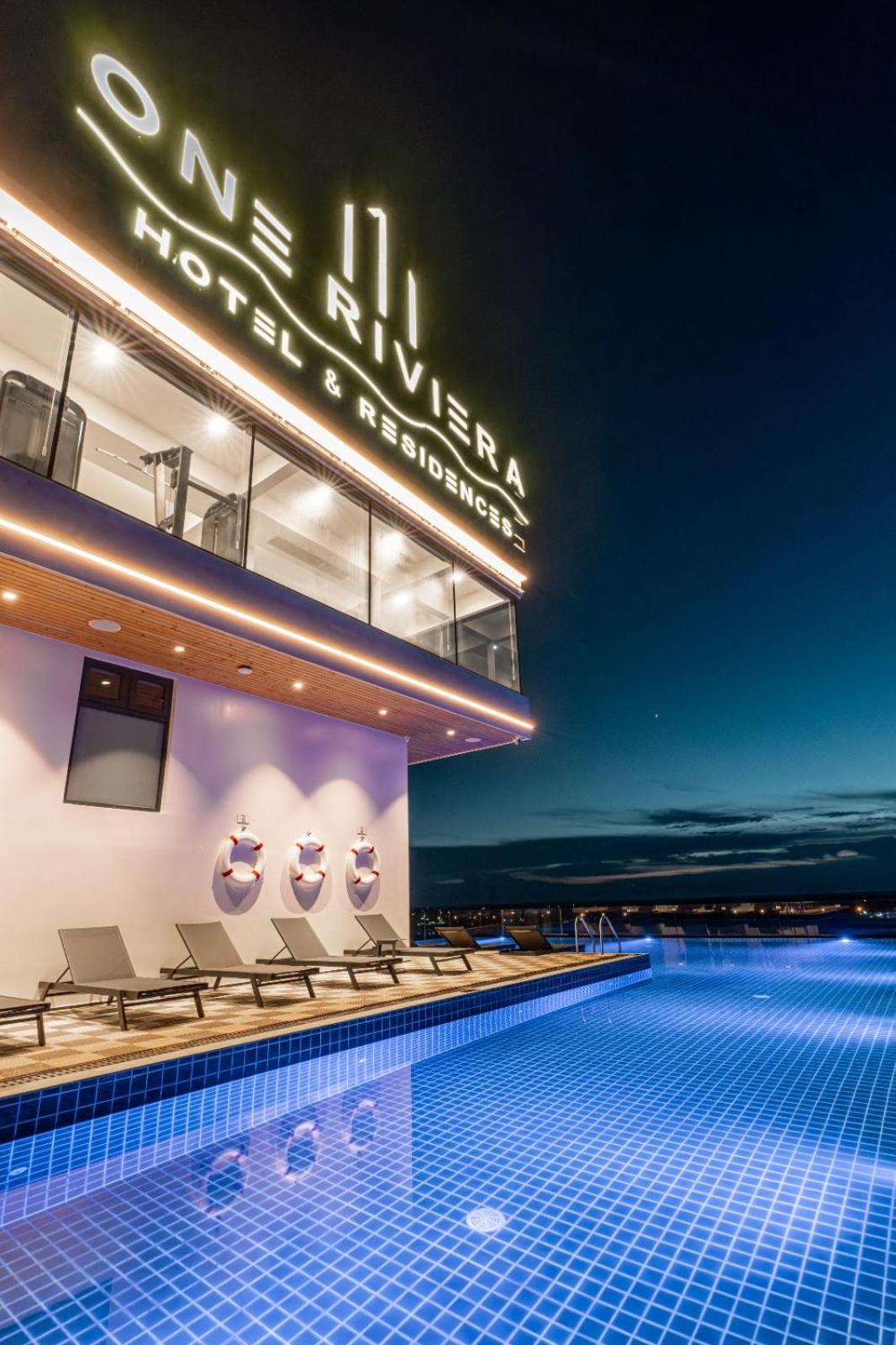 One Riviera Hotel And Residences Ban Souanmone ภายนอก รูปภาพ